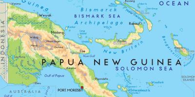 Harta de capitala papua noua guinee
