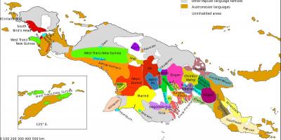 Harta papua noua guinee limba