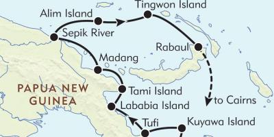 Harta de rabaul, papua noua guinee